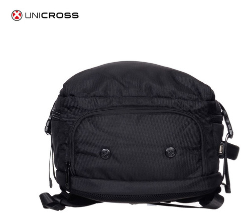 Mochila Business De Viaje Unicross Portanotebook Negro Lisa Negro Lisa
