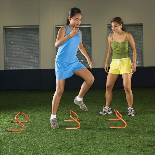 Set De 3 Obstaculos Futbol Entrenamiento Valla 9 Pulgadas