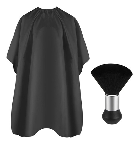 Febsnow Professional Hair Cutting Cape With Neck Duster Brus