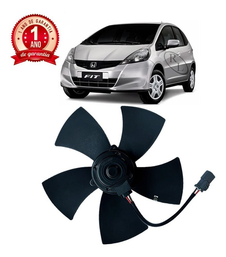 Eletroventilador Ventoinha Honda Fit 2009 2010 2011 C/ar