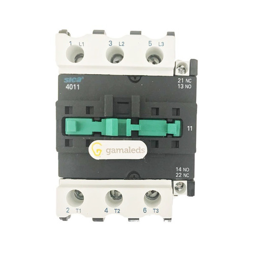 Contactor Tripolar 40a 1na + Nc 220v/24v Sica 4011