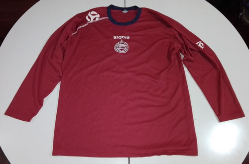 Remera Fútbol Manga Larga Lanús Signia Talle Xl