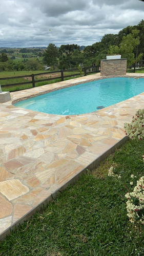 Caco São Tomé Amarelo Antiderrapante Piso Piscina