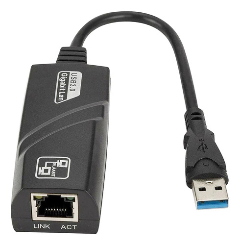 Adaptador Ethernet Usb 3.0 Gigabit 10/100/1000 Pc Notebook