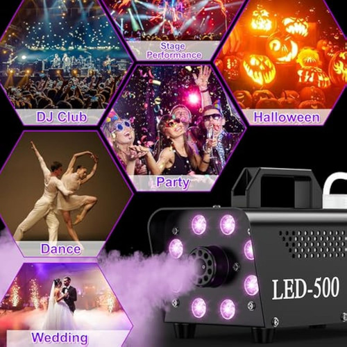 Máquina De Humo De Halloween Para Fiestas Con