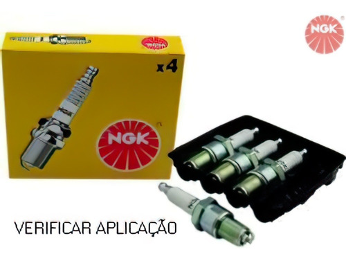 Jogo Vela Ignicao Audi A3 / Golf 1.6 8v / Gol 1.0 8v Power