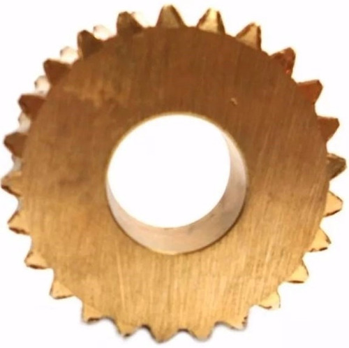 Coroa Bronze Engrenagem Do Motor Basculante E Pv Peccinin Cor Dourado