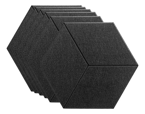 Panel Acústico Hexagonal De 6 Piezas, Aislamiento Acústico H