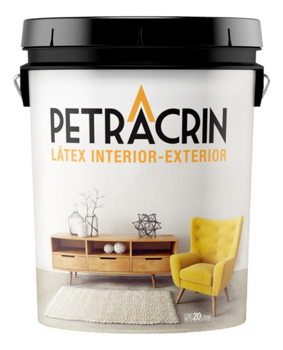 Pintura Latex Interior Exterior 20 Lts Antihongo Petracrin