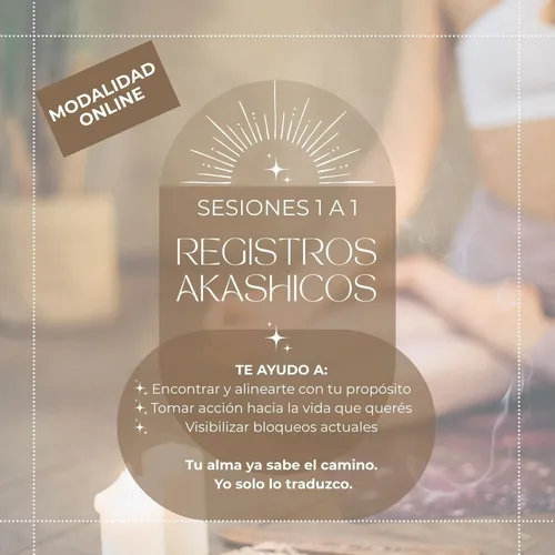 Apertura De Registros Akáshicos - Sesion Online 1 A 1