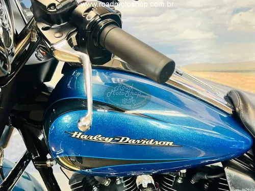 Harley Davdson Flhx Street Glide Azul -2014 90.195km | MercadoLivre