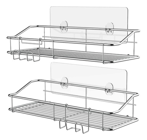 Nieifi Shower Caddy Shelf Storage Rack Adhesive Sin Taladrar