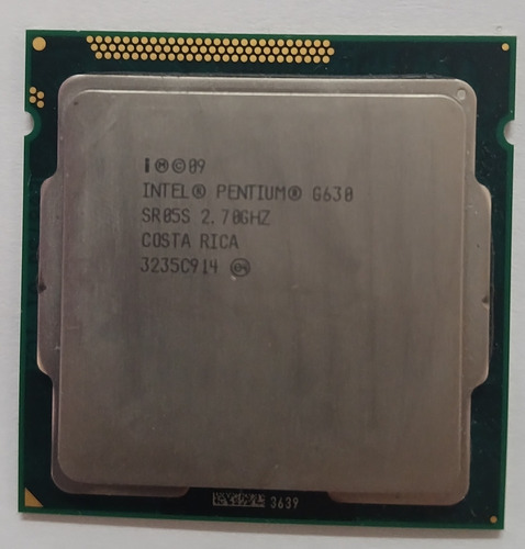 Micro Procesador Intel Pentium G630 1155 2.70 Ghz