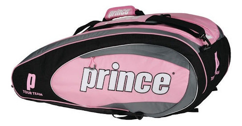 Bolso Raquetero De Tennis Prince Tour Team Rosado