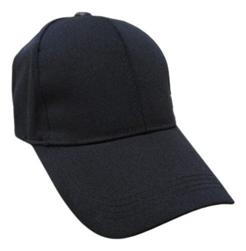 Gorro Negro Calidad Deport Sin  Estampado Puro Negro