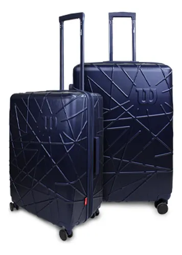 Pack 2 Maletas De Viaje M+l East Coast Azul Wilson