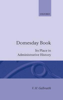 Libro Domesday Book : Its Place In Administrative History...