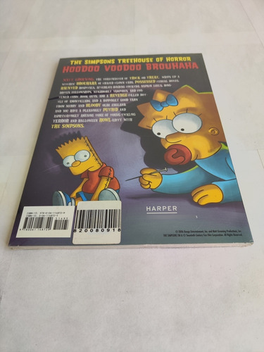 Simpsons Treehouse Casita Horror Voodoo Brouhaha Comic (Usado)