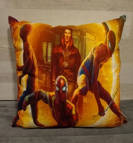 Coj n Almohada Felpa Hombre Ara a 45x45 C relleno Spiderman
