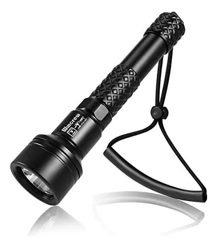 Linterna De Buceo Dx50 3200 Lm, Anti Corrosión 150m, 3h Bat