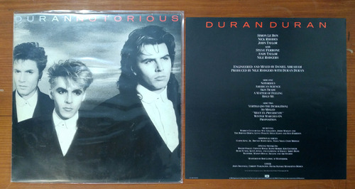 Duran Duran Notorious 1986 Disco Lp Vinilo Brasil