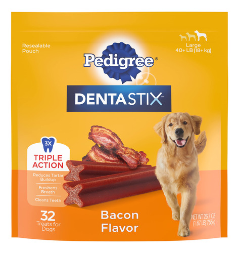 Pedigree - Dentastix: Premios Para Perros Grandes De Más D.