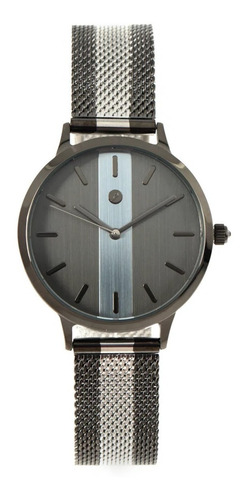 Relogio Feminino Malha Metal Grafite Chilli Beans Analogico