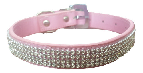 Collar Para Perros Con Piedras Talla M 