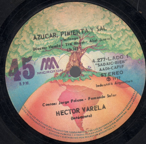 Hector Varela C/falcon Y Soler Azucar Pimienta Y Sal 1977 