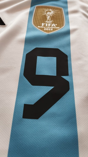 Camiseta Argentina 3 Estrellas Julian Alvarez (Usado)