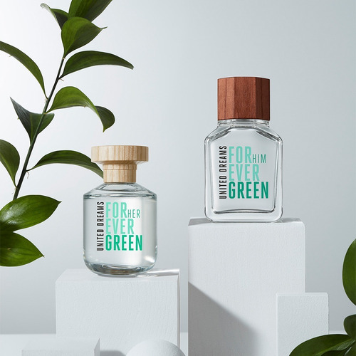 Imagen 4 de 9 de Benetton U.d. Forever Green Her Edt 80ml - Perfume Mujer