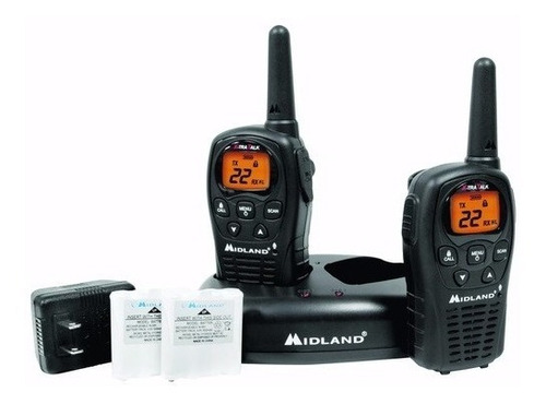 Radios Midland Lxt500vp3 38km* 24 Millas 22 Canales Bandas De Frecuencia Gmrs/frs Color Negro