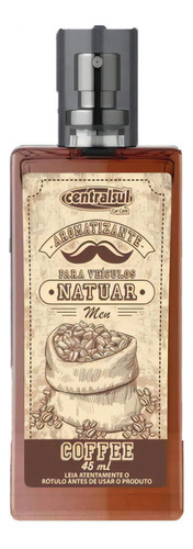 Aromatizante Natuar Men Vintage 45ml Central Sul Fragrâncias Coffee