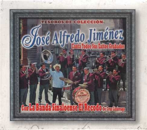 Cd - Jose Alfredo Jimenez / Con La Banda Sina  3 Cd