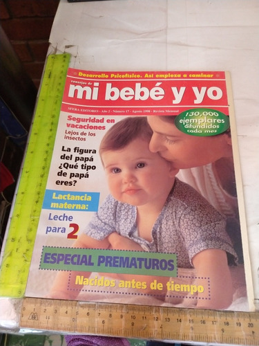 Revista Consejos De Mi Bebé Y Yo N17 Agosto 1998