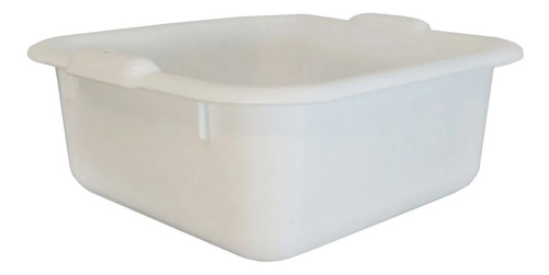 Batea Plastico Bandeja Carniceria Comercial Blanca 34x34x14