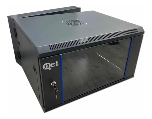 Gabinete De Pared Abatible 6u Puerta Y Llaves Qnet