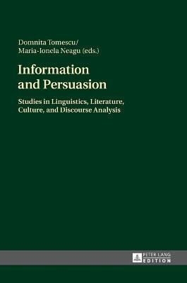 Libro Information And Persuasion : Studies In Linguistics...