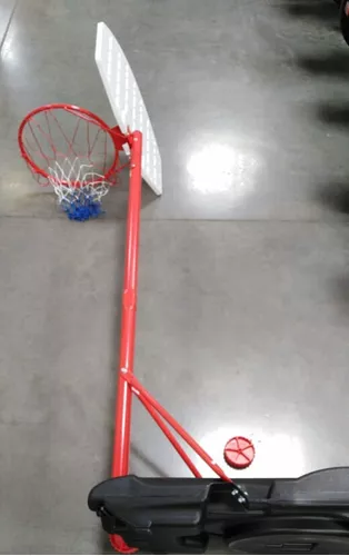 Canasta de baloncesto ajustable de 165 a 205 cm