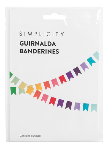 Banderín Simplicity Dos Puntas