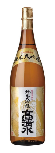 Sake Japonés Junmai Daiginjo, Takashimizu, 1.8 Ml