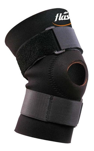 Rodillera Flash Con Velcro Neoprene M.p 4,5 Mm