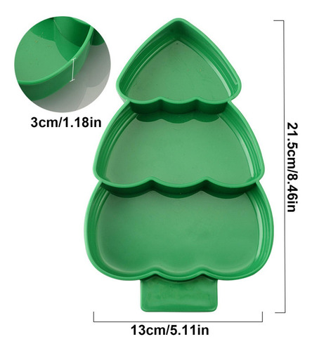 Plato Para Servir Navideño Plato Para Árbol De Navidad Plato