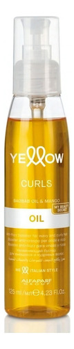 Óleo Hidratante Para Cabelos Cacheados Yellow Curls 120ml