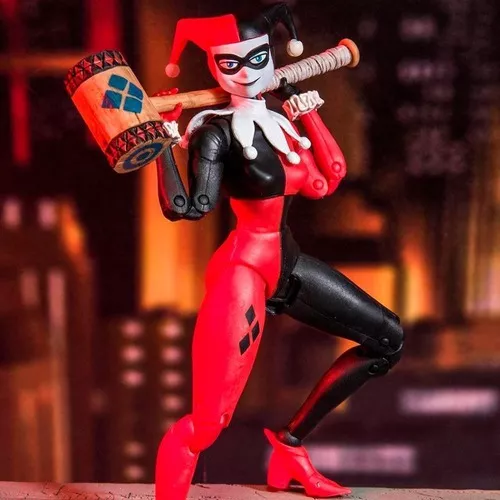 Boneca Dc Multiverse Harley Quinn Arlequina Articulada Fun