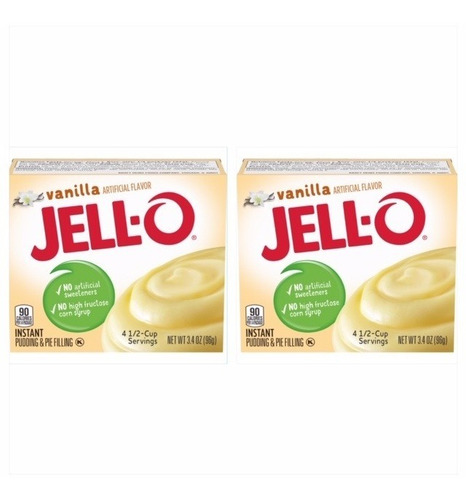 Imagen 1 de 1 de 2 Jell-o Vanilla Instant Pudding Pudín Vainilla Importado