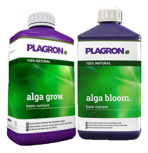 Kit Plagron Alga Grow Y Bloom 500ml