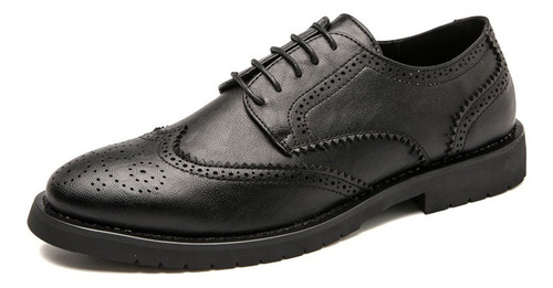 Hombres Brogues Buena Calidad Oxfords 38-46 Negro Marrón