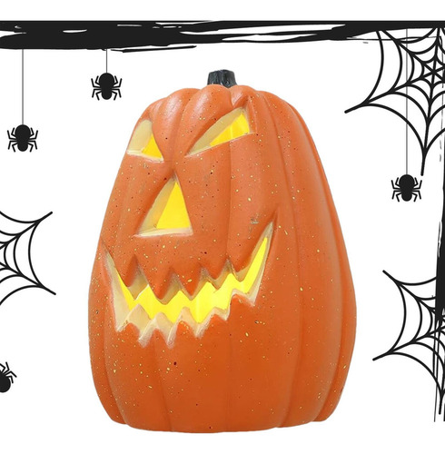 Luz Led De Calabaza Luz De Calabaza De Halloween Luz Led De