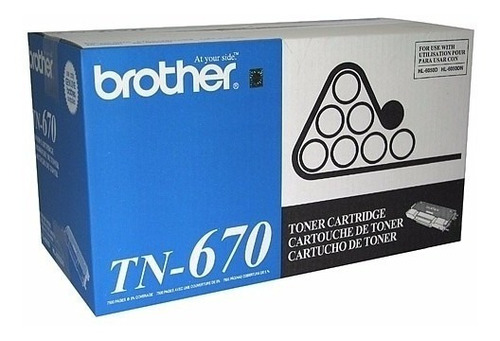 Toner Brother Tn 670 Tn670 Hl 6050 Original 